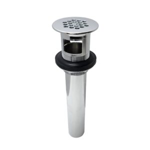 Chrome Plated Brass 19-Hole Grid Drain Tailpiece