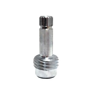 Cold Chrome Compression Stem Fits Milwaukee Faucets